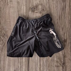 Roark Run Amok Men's Black Athletic Shorts